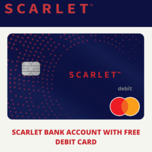 Scarlet Bank Account Buy With Free Debit Card - 100% US Verified