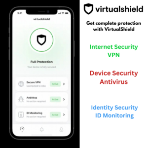 VirtualShield VPN One Premium Account 30 Days Buy in Cheap Rate